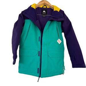 Girls Burton Thermacore Dryride Ski Jacket Size L Room To Grow